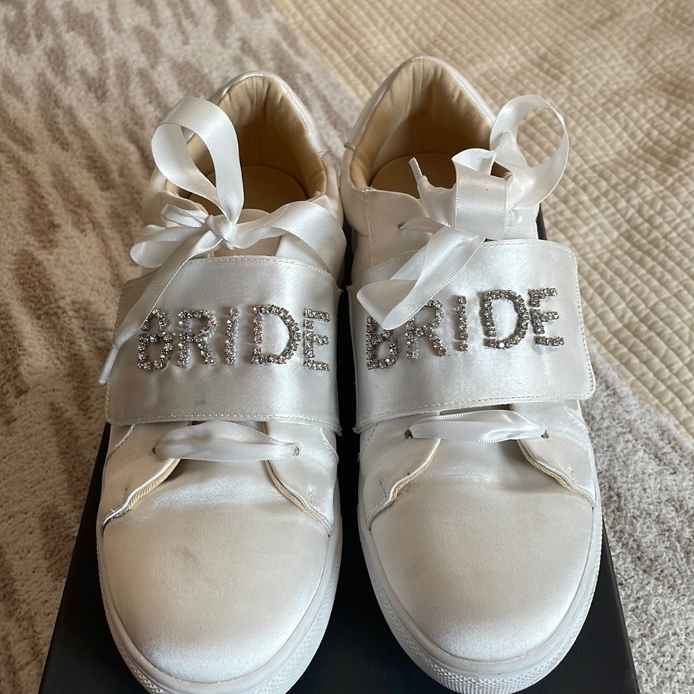 White sneakers